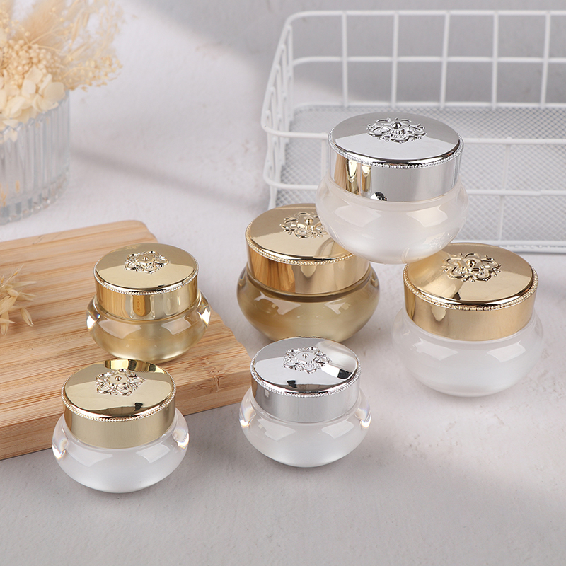 Acrylic Empty Travel Cream Jar - đánh giá và giá Luxury Skincare & Spa